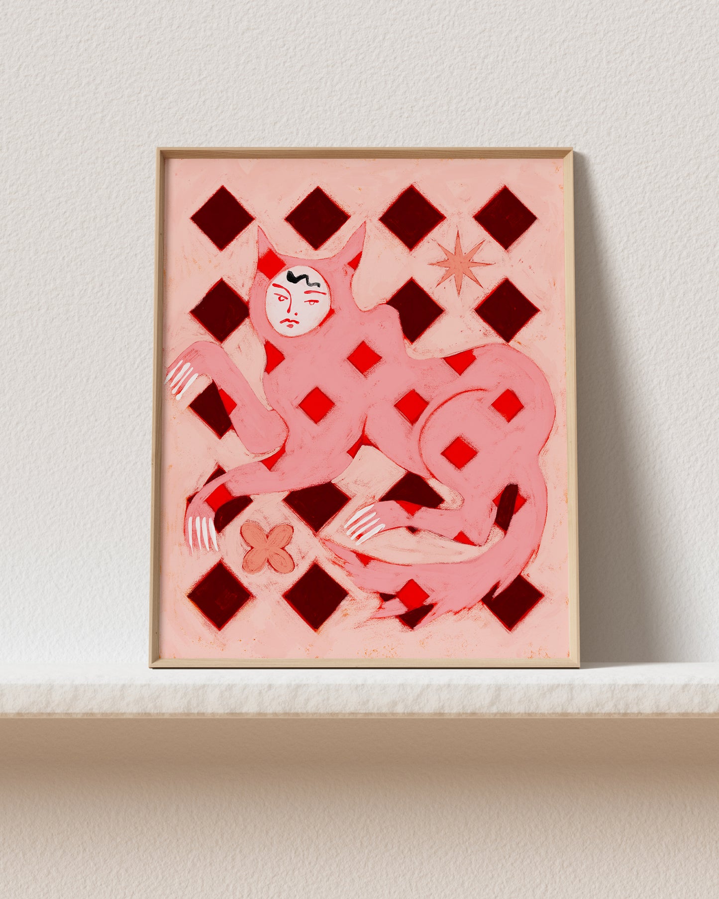 Diamonds Art Print