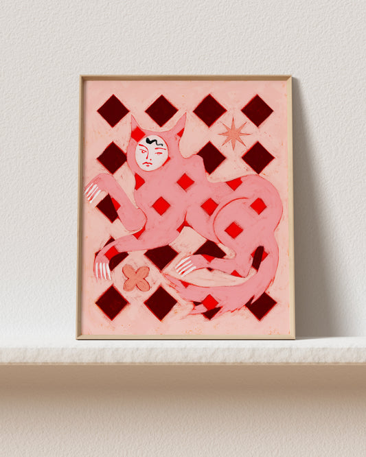 Diamonds Art Print