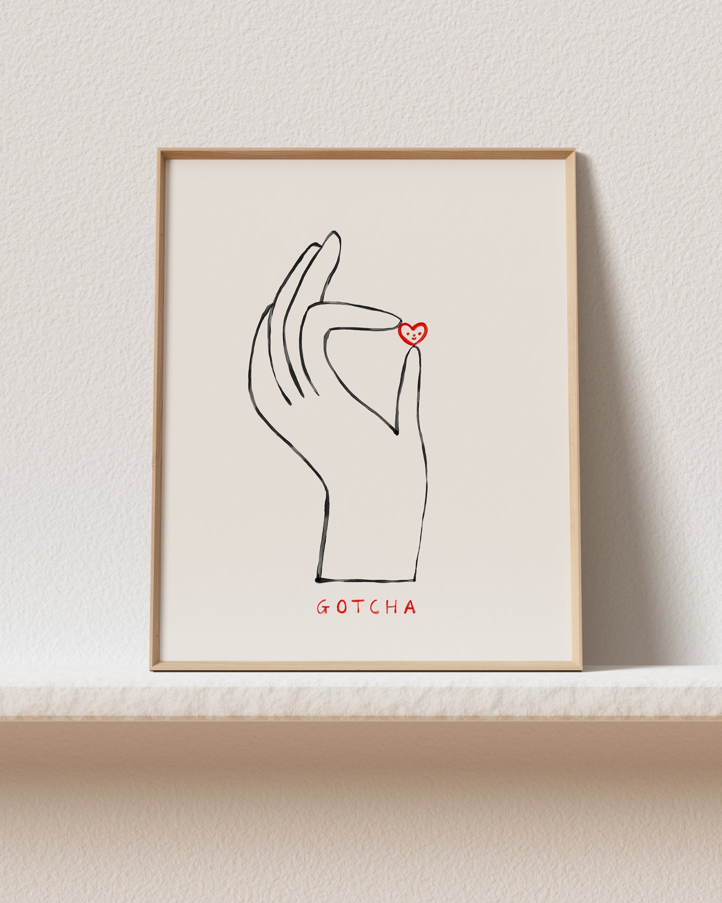 Gotcha Art Print