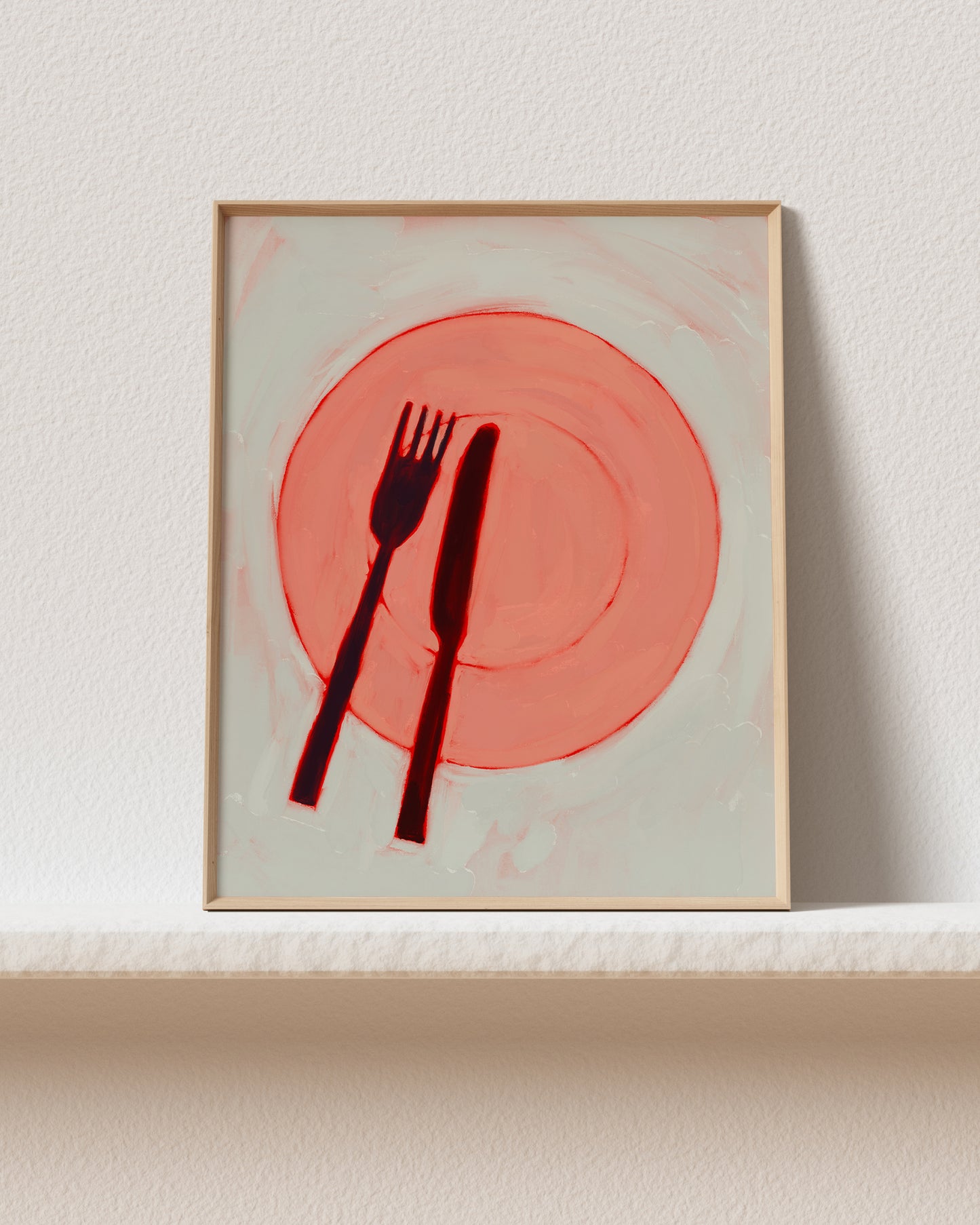 Plate Art Print