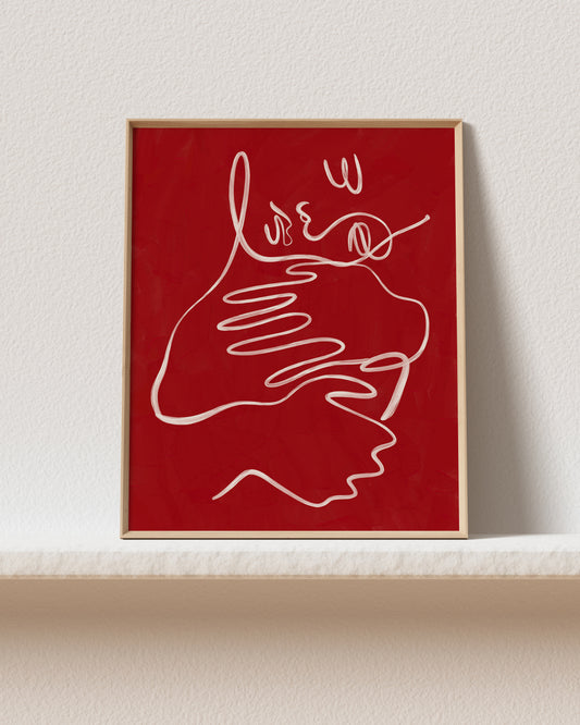Rouge No.2 Art Print
