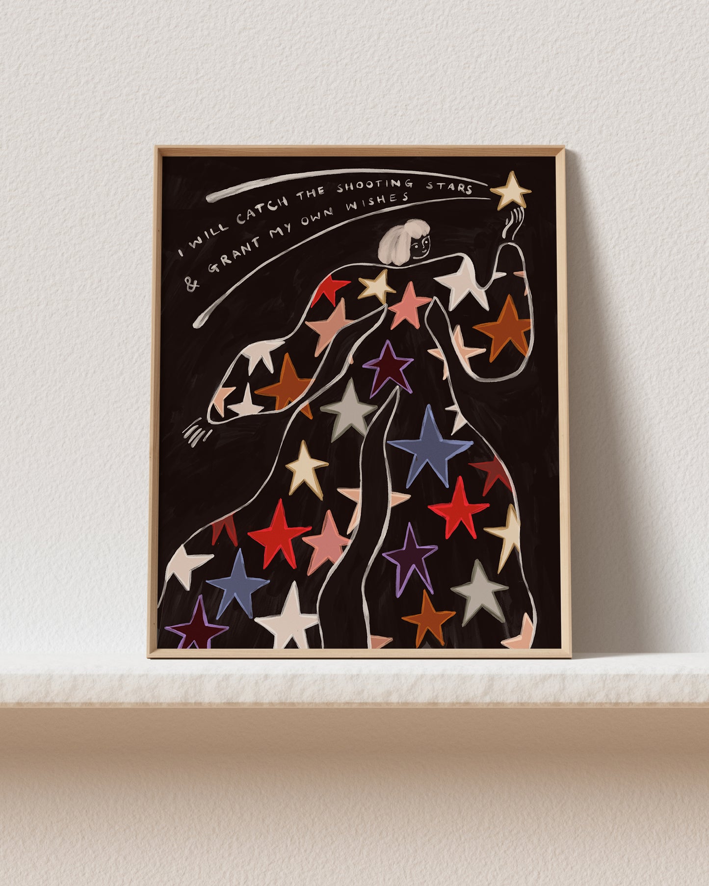 Shooting Stars Art Print