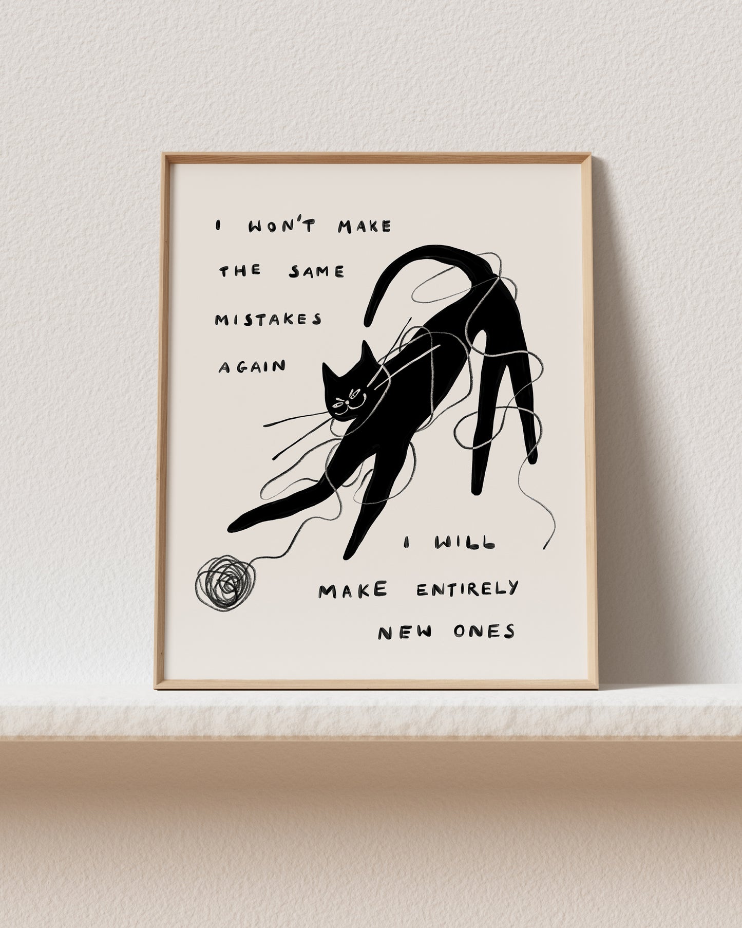 New Mistakes Art Print