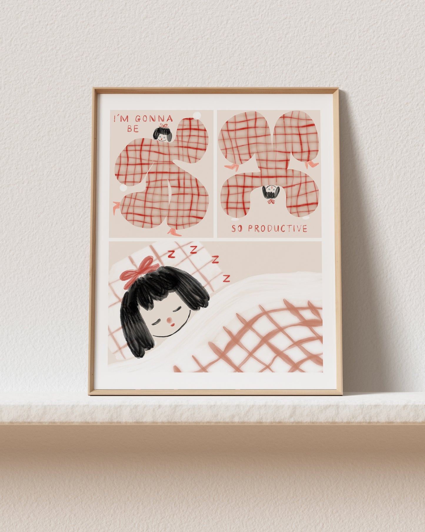 So Productive Art Print