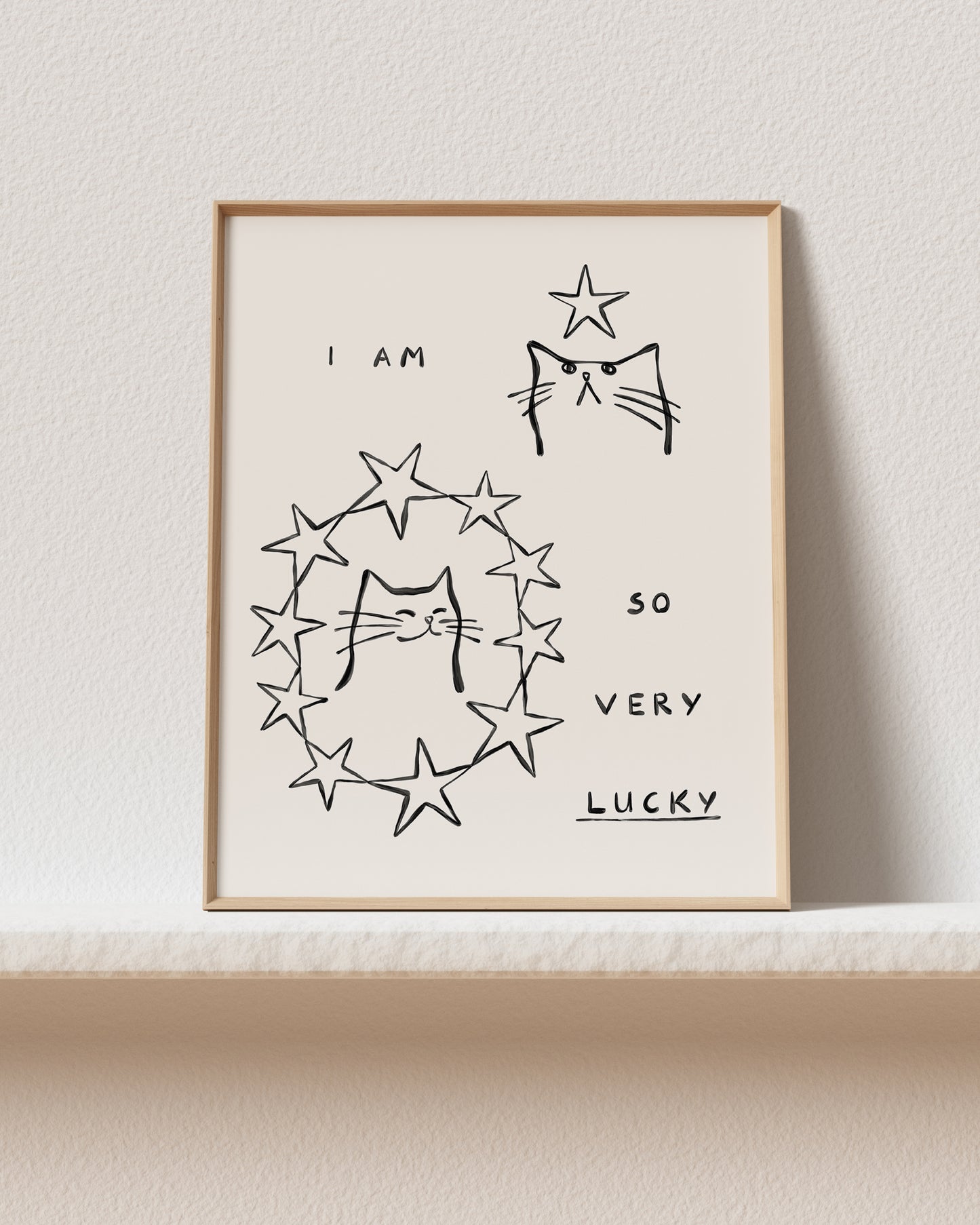 So Very Lucky Art Print