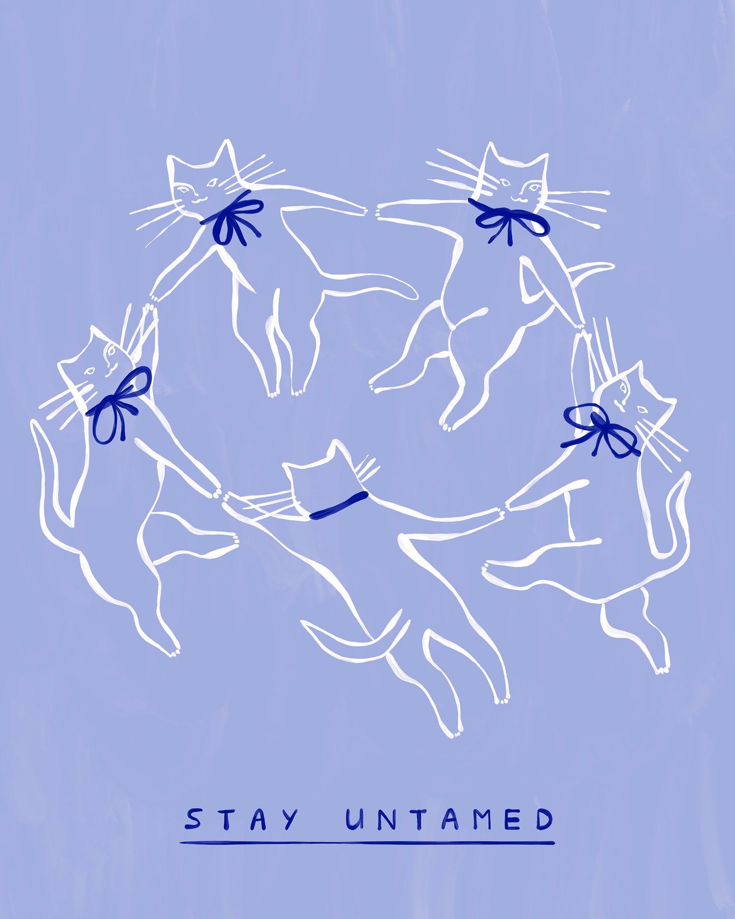 Stay Untamed - Blue