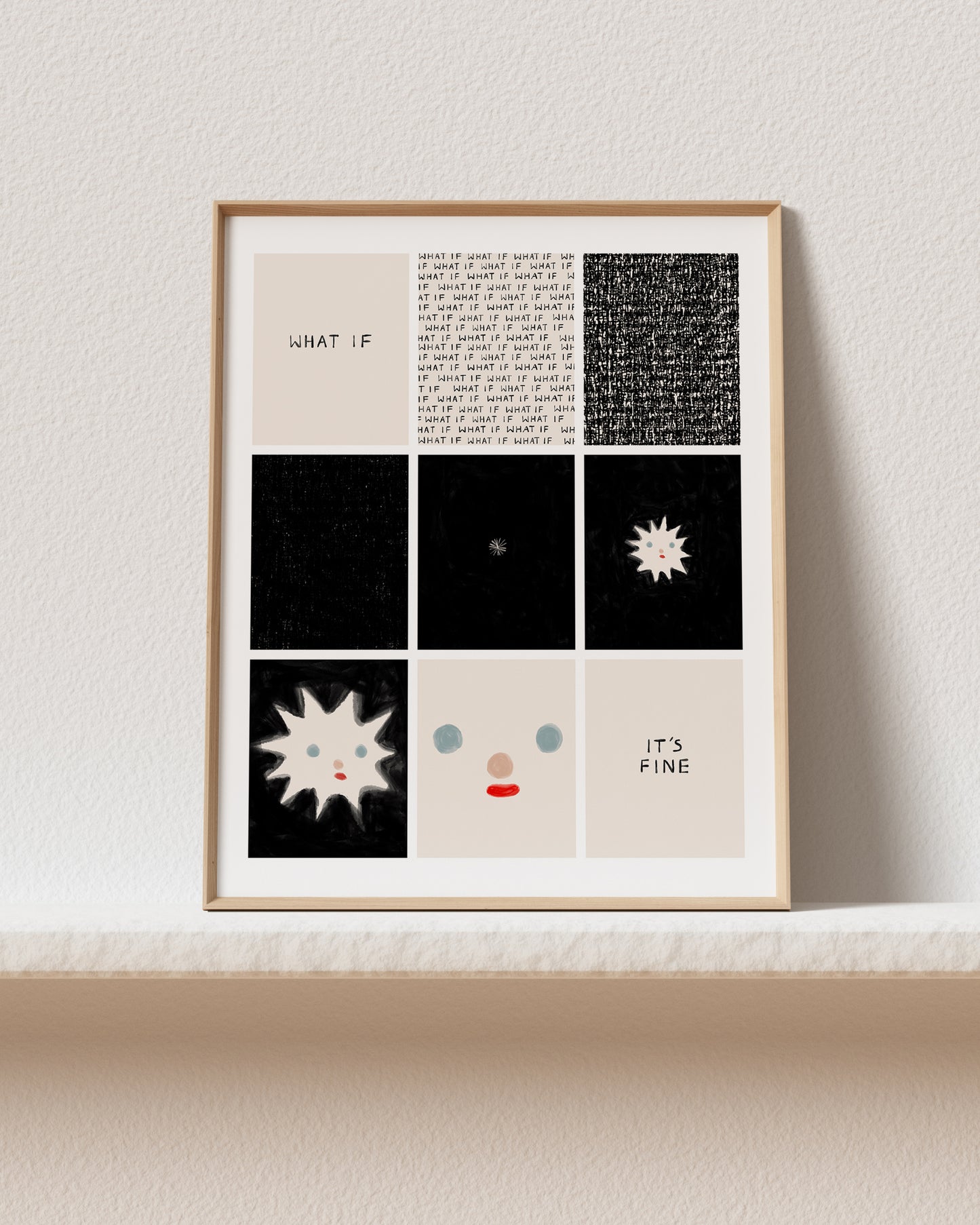 What If Art Print