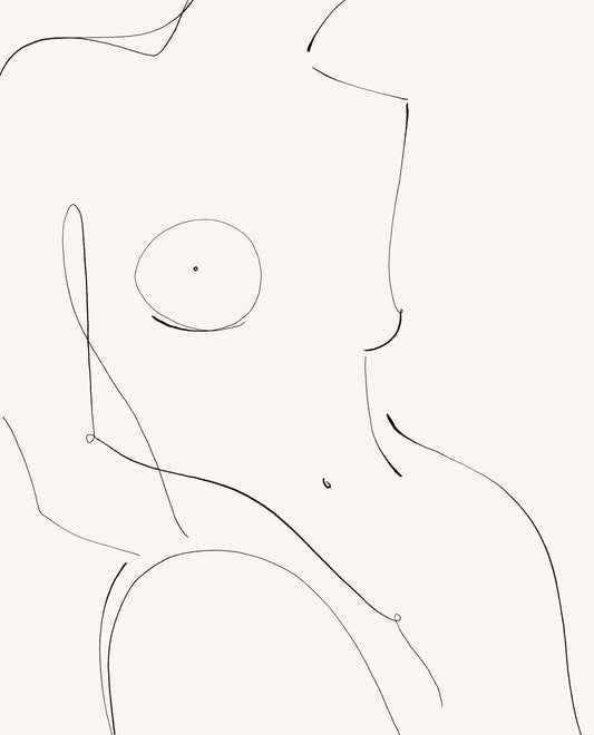 Loose Lines No.1 Art Print