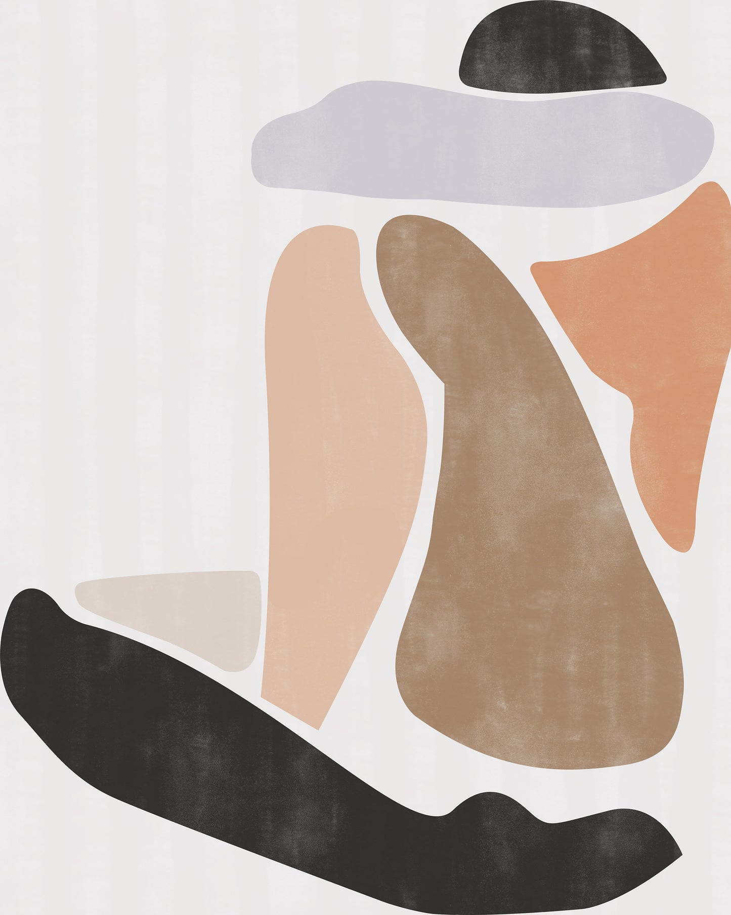 One Black Stocking Art Print
