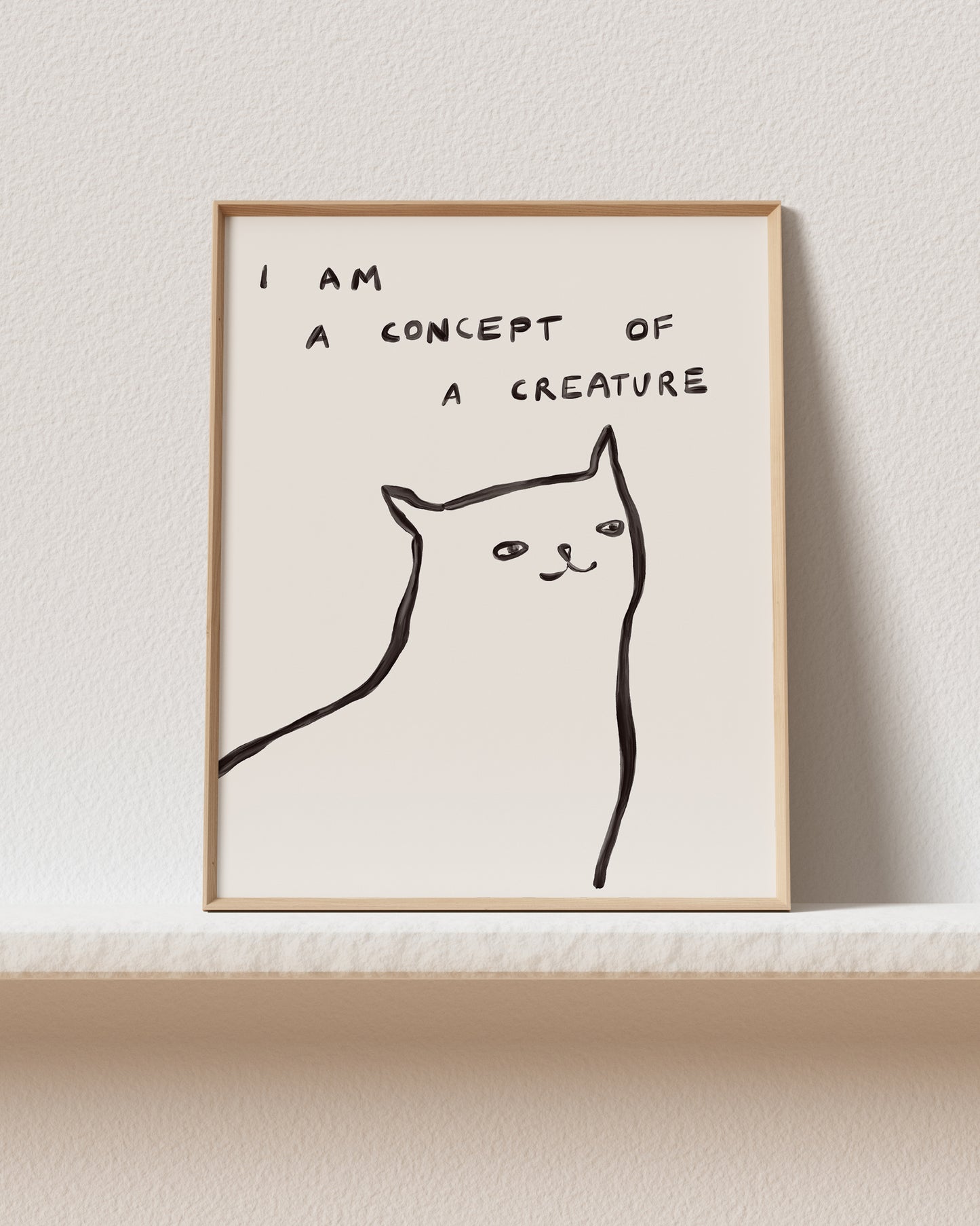 Concept of a Creature Art Print