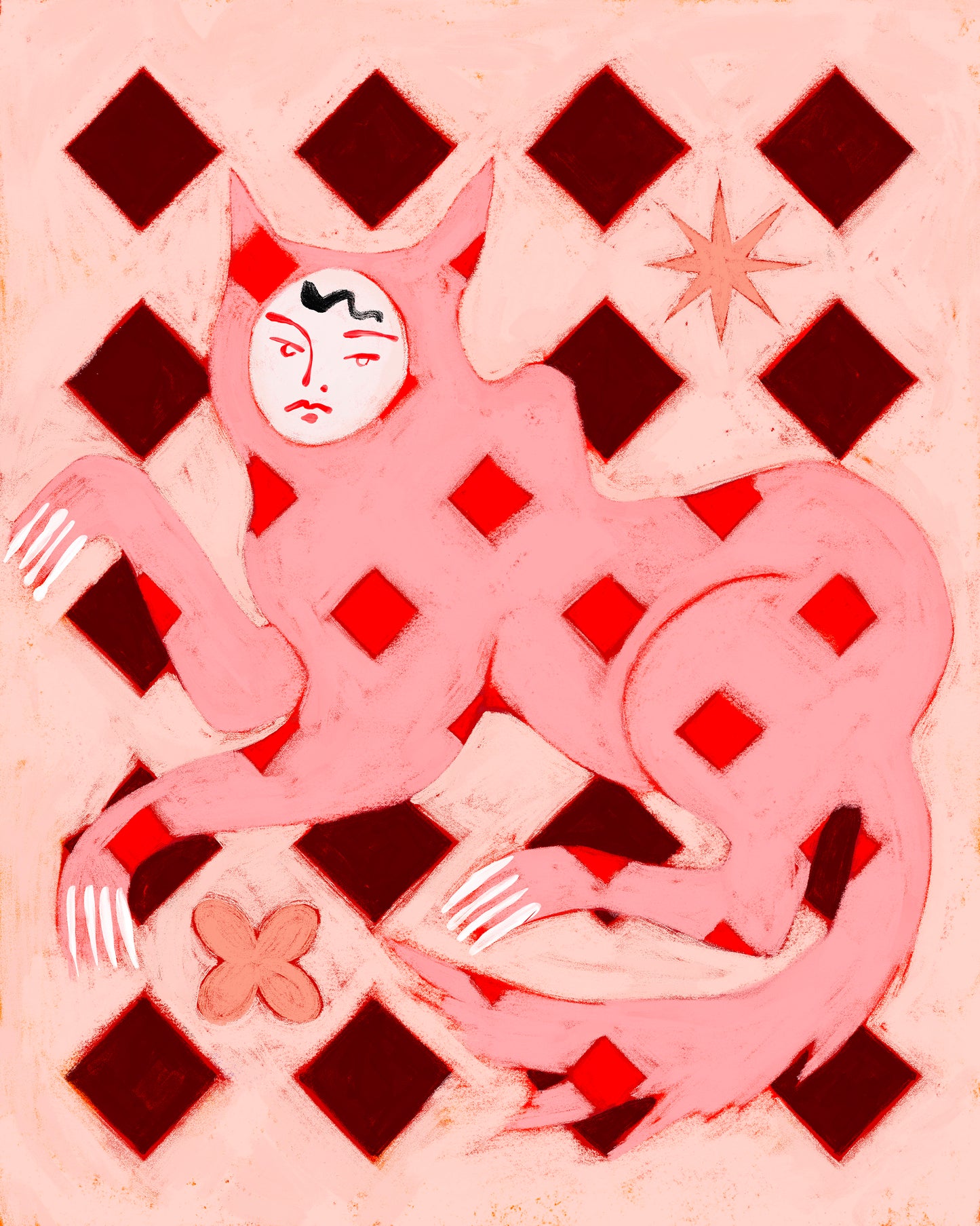 Diamonds Art Print