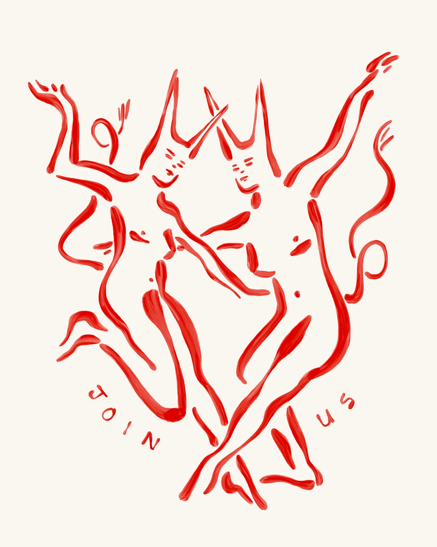 Join Us Art Print