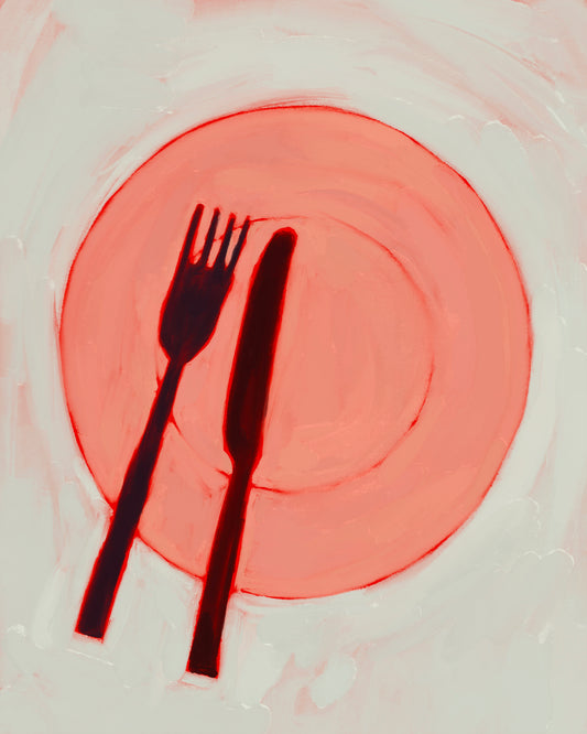 Plate Art Print