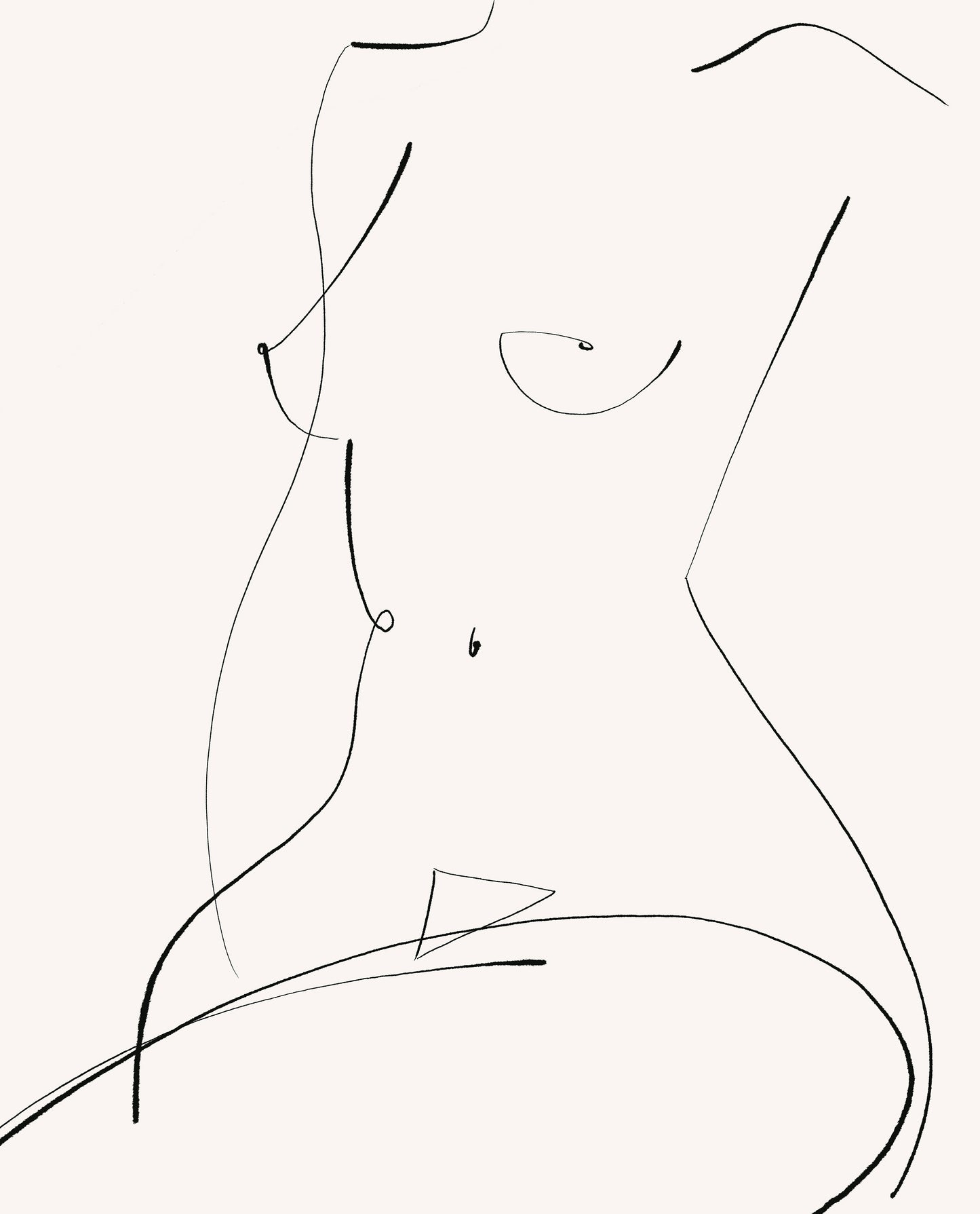 Loose Lines No.2 Art Print