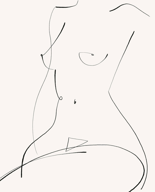Loose Lines No.2 Art Print
