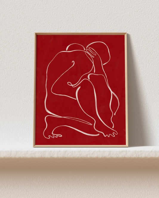 Rouge No.1  Art Print