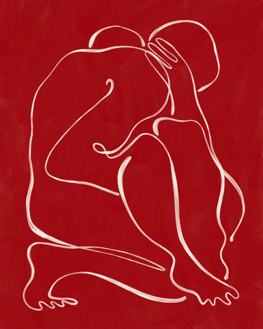 Rouge No.1  Art Print