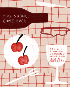Wine & Cherries